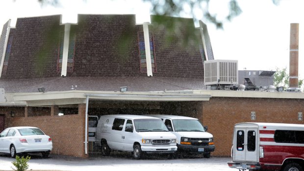 The Davis Funeral Home in Las Vegas, where it is believed McCarthy's body has been taken.
