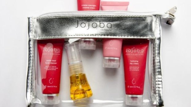 Jojoba Travel Essentials Pack, $24.95, thejojobacompany.com.au
