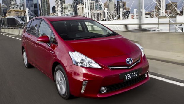 Pioneer: Toyota's Prius was among the early hybrid cars on sale in Australia.
