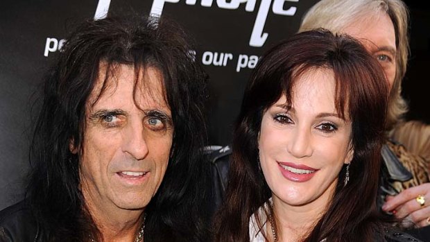 Alice Cooper and his wife Sheryl.