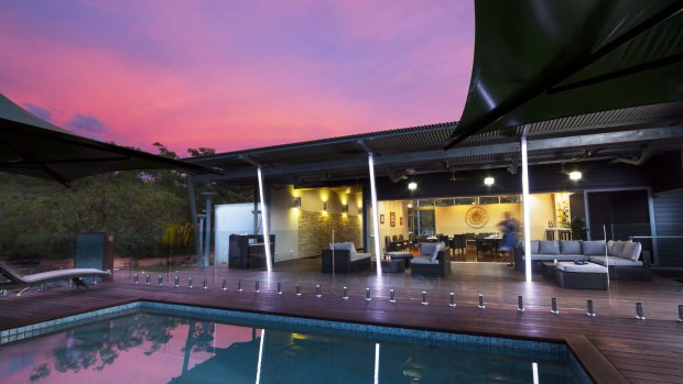 Sublime sunsets: Cicada Lodge in Nitmiluk Park in Northern territory lifts the luxury bar.