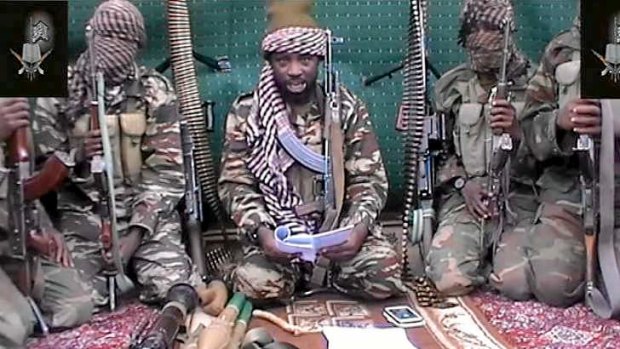 A screengrab taken on September 25 shows a man claiming to be the leader of Nigerian Islamist extremist group Boko Haram Abubakar Shekau.