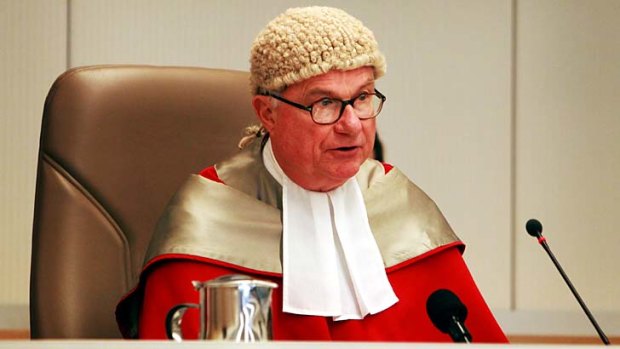 Head of the Royal Commission ... Chief Justice Peter McClellan.