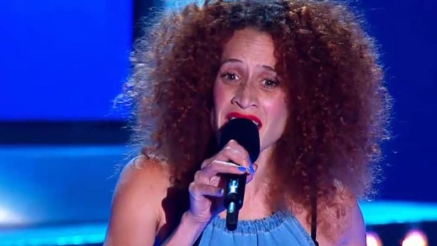 Carmen Smith auditions for The Voice