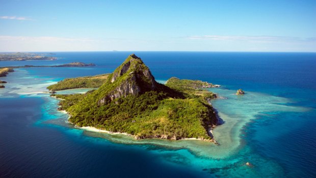 Yasawa Islands, Fiji - get off the beach and see them by kayak.