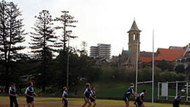 Manly Oval...a two-storey car park will be built underneath.