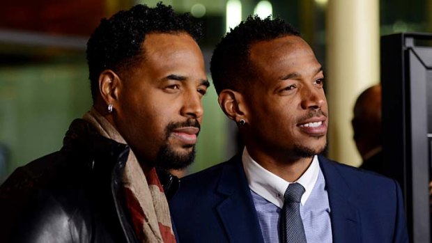 In town: Shawn and Marlon Wayans.
