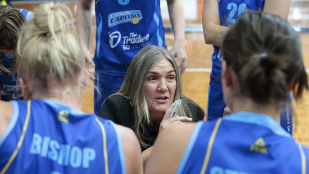 Carrie Graf and the Canberra Capitals return to Southern Cross Stadium for the first time since 2009 on Saturday.