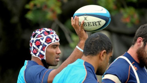 Golden chance: Wycliff Palu knows the Waratahs' chances of winning a Super Rugby title have never been better.