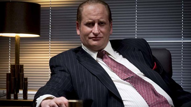 Nominated ... Lachy Hulme as Kerry Packer in the television series.