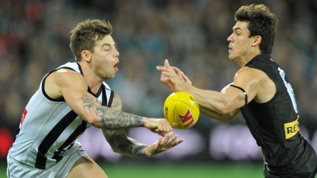 The Eagles face a Collingwood side unlucky to have lost its last three games in round 16 