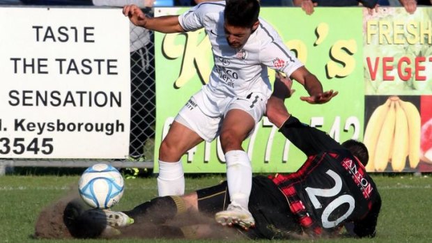 Anthony Colisimo of the Melbourne Knights.