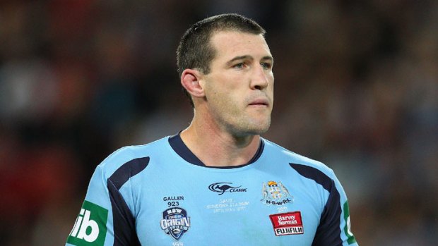 "It's time to show the Maroons that they're not just up against 17 players, but a whole state that's behind their team" ... Blues skipper Paul Gallen.