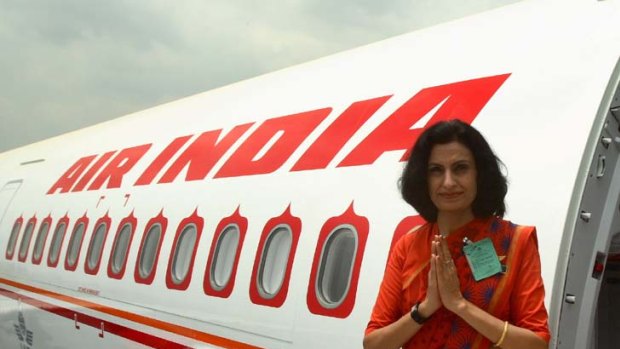 An Air India plane.