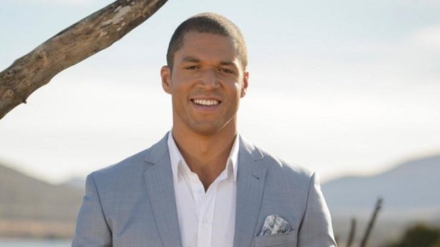 Moved on? Bachelor Blake Garvey.