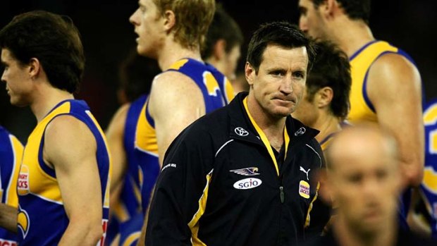 The average life span of an AFL coach is five-and-a-half years at one club - John Worsfold is getting close to double that, Frawley says.