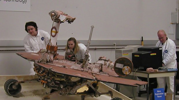 Mars Exploration Rover. Surface system testbed.