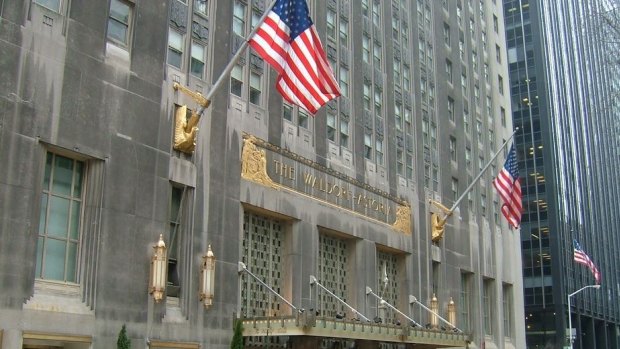 The famed Waldorf-Astoria was one of the trophy assets snapped up by Chinese firms. 