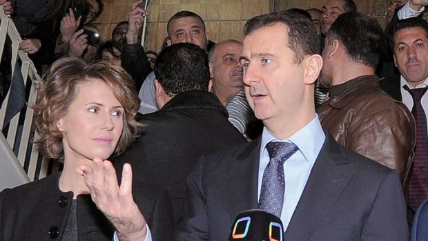 Private emails allegedly from Syria's President Bashar al-Assad and his wife Asma al-Assad have been leaked.