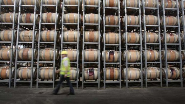 Casella Wines may put premium wines in the barrel.