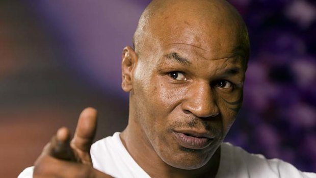 Mike Tyson is due in Melbourne next Sunday.