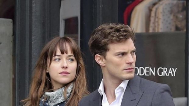 <i>Fifty Shades</i> stars Dakota Johnson and Jamie Dornan are reportedly wrangling for more money.