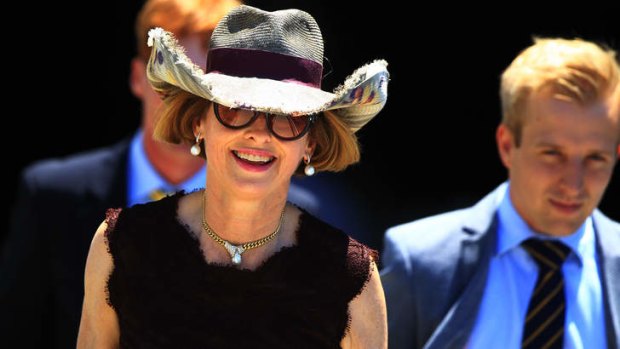 Derby plans: Gai Waterhouse at Randwick to watch Order of the Sun ridden by Tommy Berry win the third race.