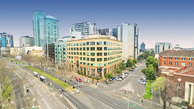 St Kilda Road is now in the same yield orbit as CBD office markets in Sydney and Melbourne.