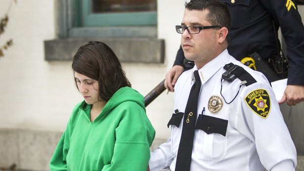 Admits to killing LaFerrara: Miranda Barbour comes clean over her role in killing of 42-year-old. She's seen here after her preliminary hearing on December 2013.