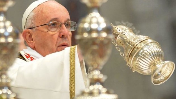 Compassionate: Pope Francis reportedly told the woman: "There are some priests who are more papist than the Pope."