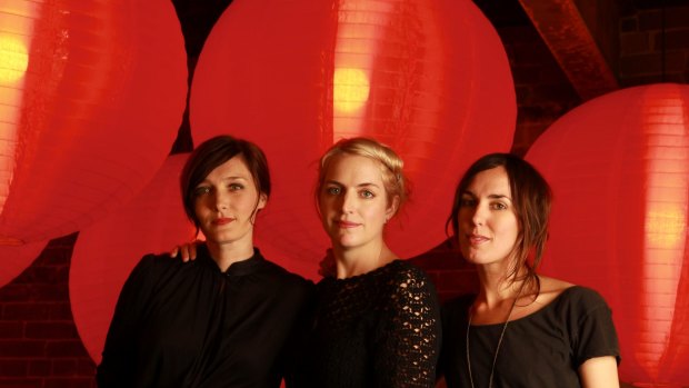 Left to right: Sarah Blasko, Sally Seltmann and Holly Throsby are  Lover, Seeker, Keeper. 