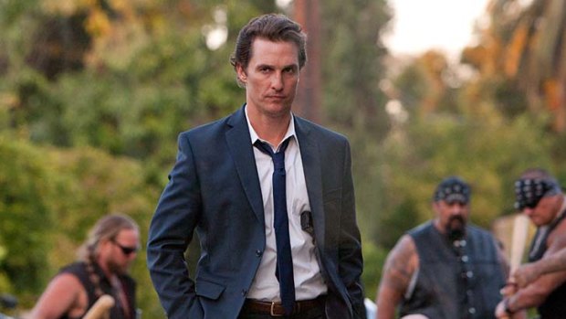 Rough justice ... Matthew McConaughey shows his serious side as Mickey Haller.
