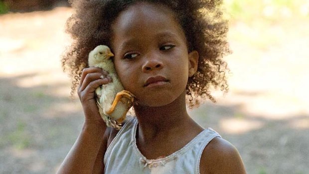 Quvenzhane Wallis in Beasts of Southern Wild.