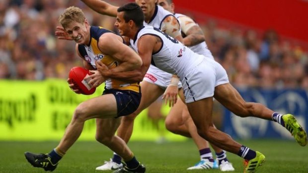 West Coast's Scott Selwood could miss the rest of the season with a footy injury.