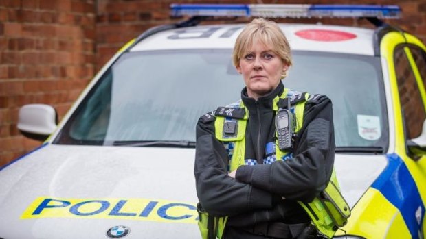 Sarah Lancashire stars as Sergeant Catherine Cawood in <i>Happy Valley</i> on ABC.