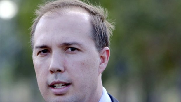 Peter Dutton ... victorious in Dickson.