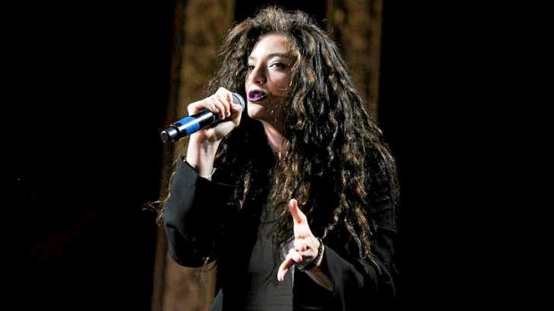 Too sick to continue tour to Australia ... Singer Lorde last performed at the 2014 Coachella Valley Music & Arts Festival.