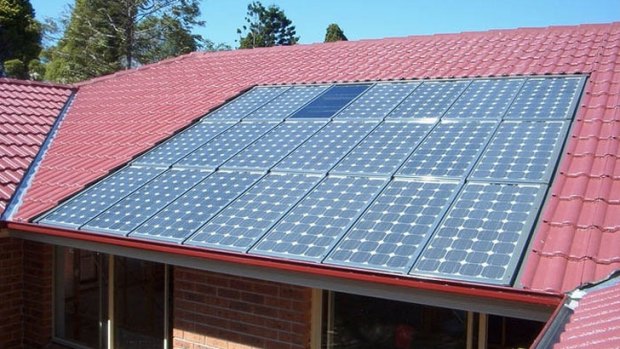 Solar panel prices have crashed.