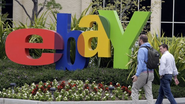 Leading player: eBay has a 20 per cent share of the ecommerce market in Australia, but has paid only $6.2 million in income tax over 12 years.