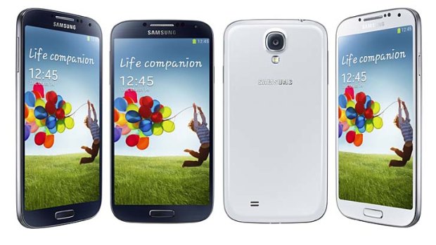 Feature packed: The Samsung Galaxy S4.