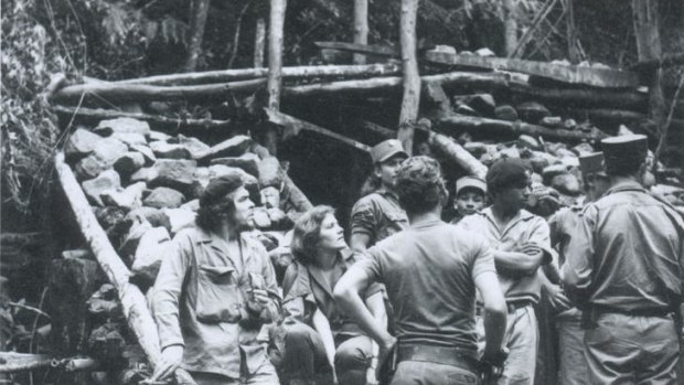 At Minas del Frio in the Sierra Maestra Mountains.