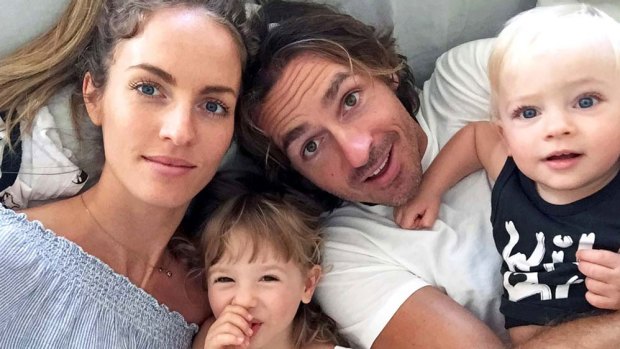 Former Perth model Sarah Buller lives in Nice with her husband Bruce and two children.