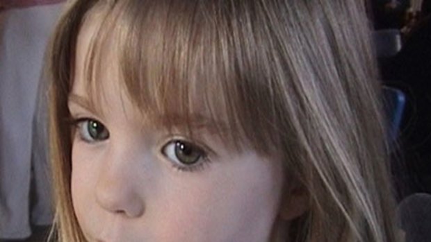 Three-year-old Madeleine McCann before she disappeared.