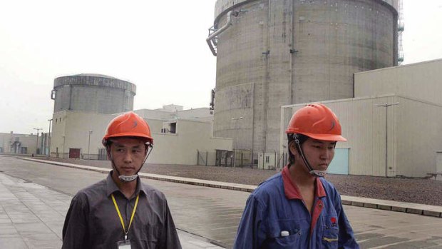 Green shoots: China's nuclear power industry is expected to grow by 20 per cent this year.