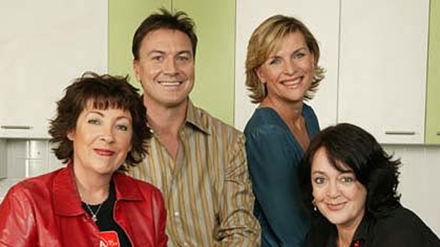 Originals ... Angela Catterns, Tony Squires, Rebecca Wilson and Wendy Harmer.