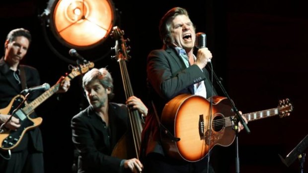 Tex Perkins takes on the man in black ... again.