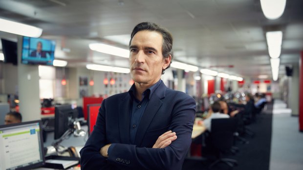 Ben Chaplin as Duncan Allen, editor of a scurrilous red-top, steals the show and gets all the best lines in <i>Press</I>.