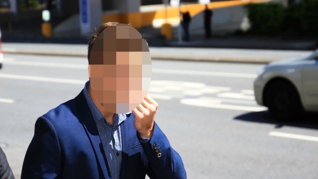 One of four men accused of raping their friend with a beer bottle on Australia Day.