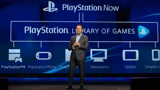 Sony Computer Entertainment president Andrew House reveals PlayStation Now.