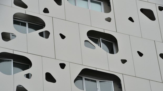 The Exo Apartments in Docklands.